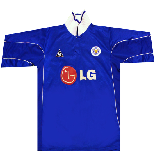 Leicester 2001-2002 Home Shirt (Excellent) XL