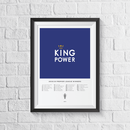 Leicester Underdogs Squad Print