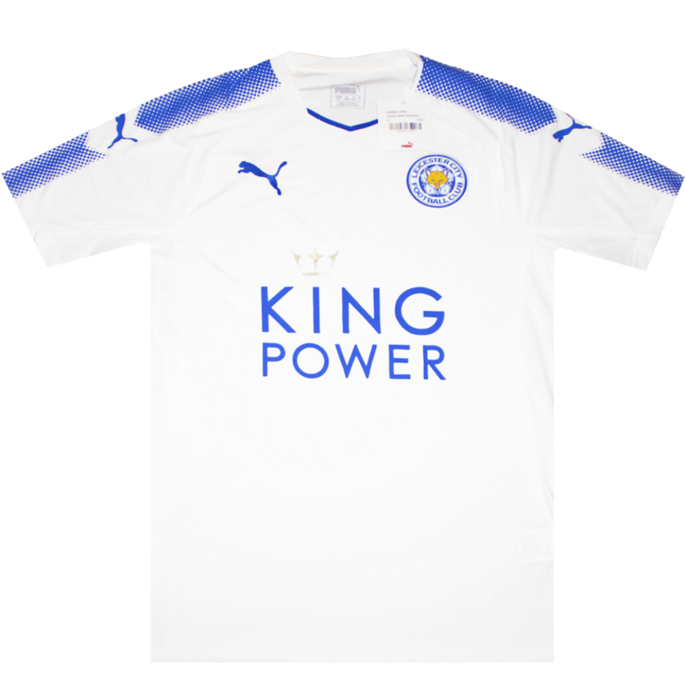 Leicester City 2017-2018 Away Football Shirt (BNWT) S