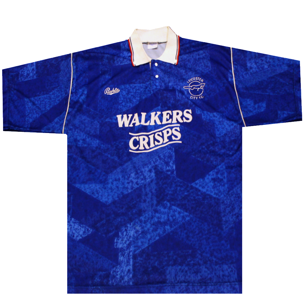 Leicester City 1990-1992 Home Shirt (Excellent) L