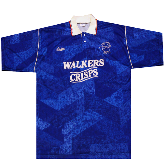 Leicester City 1990-1992 Home Shirt (Excellent) L