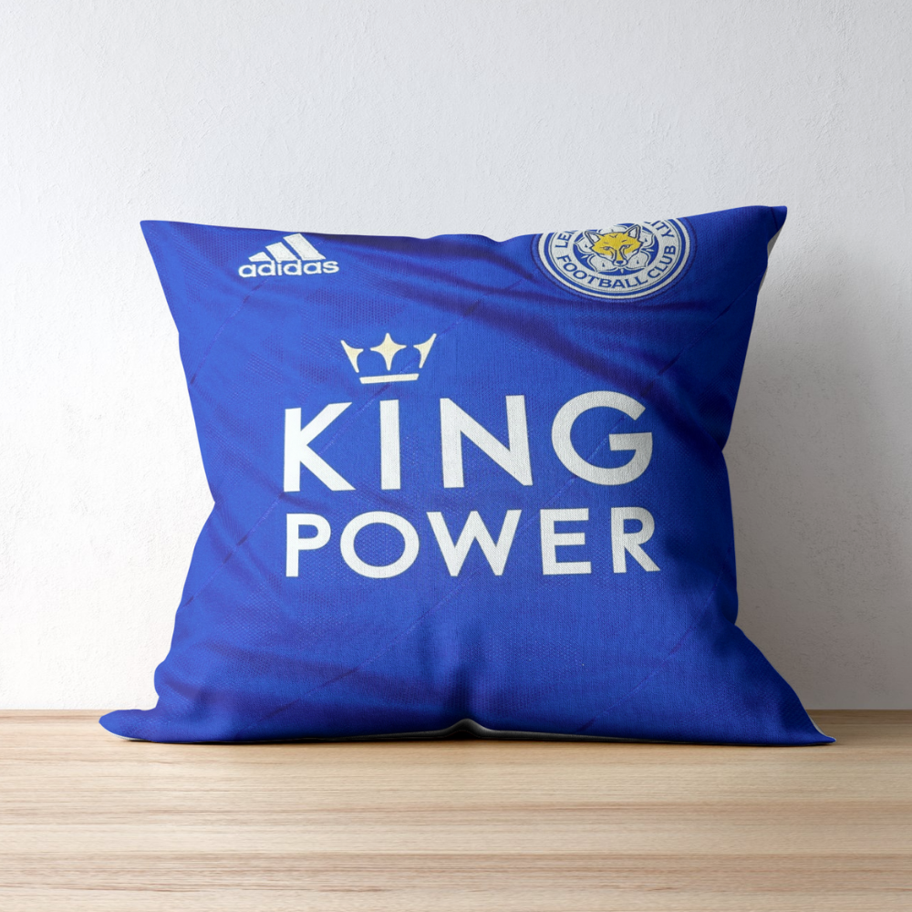 Leicester City FC Upcycled Cushion Cover