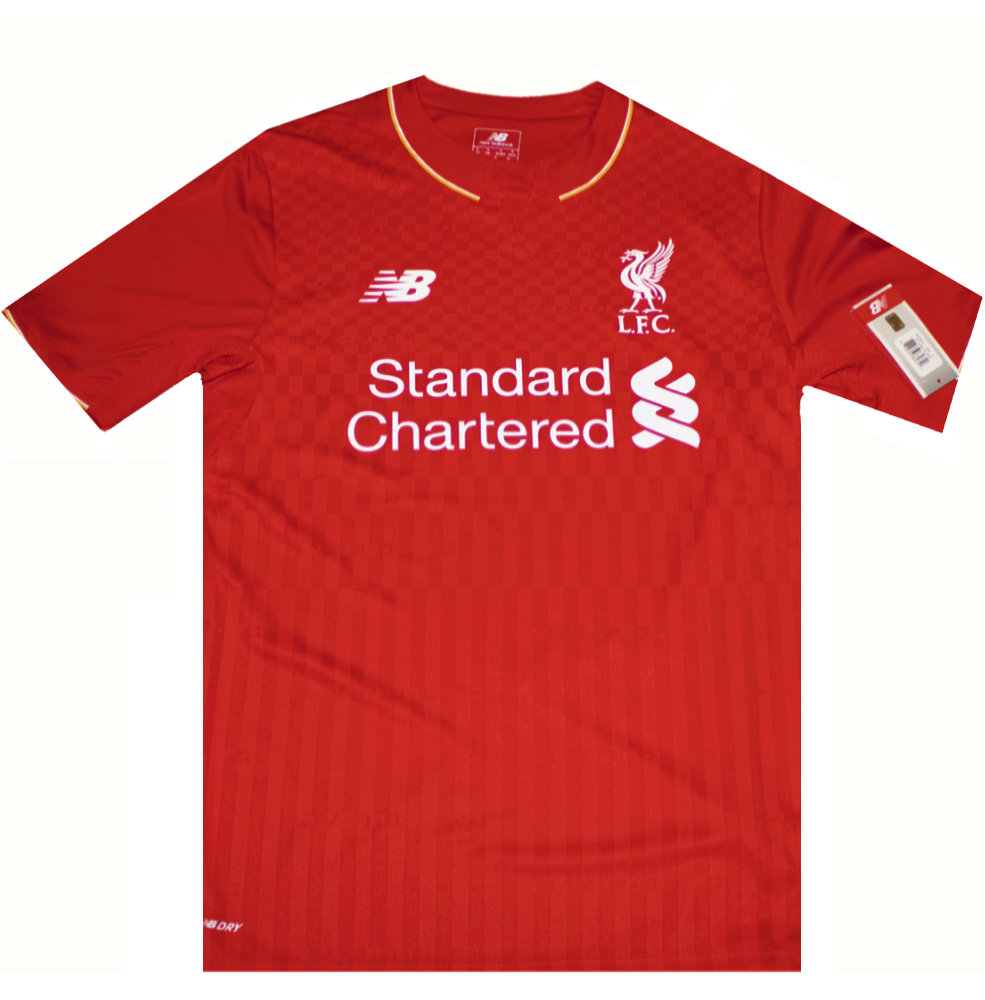 Liverpool 2015-16 Home Football Shirt (BNWT) S