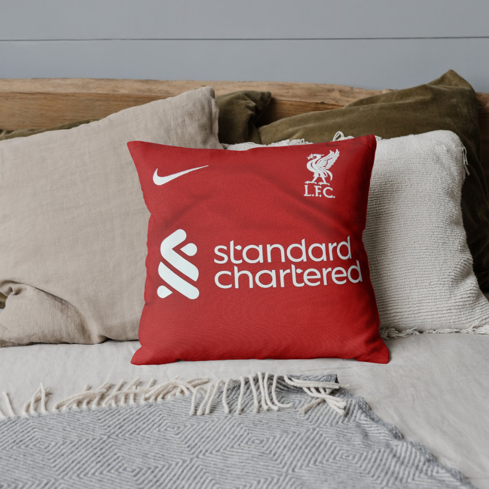 Liverpool FC Upcycled Cushion Cover