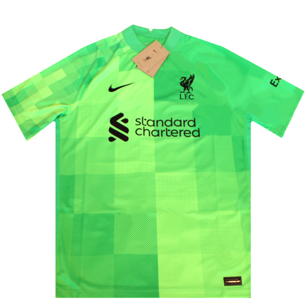 Liverpool 2021-2022 Goalkeeper Shirt (BNWT) L