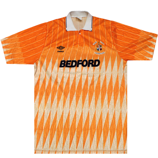 Luton Town 1989-1990 Home Shirt (Excellent) XL