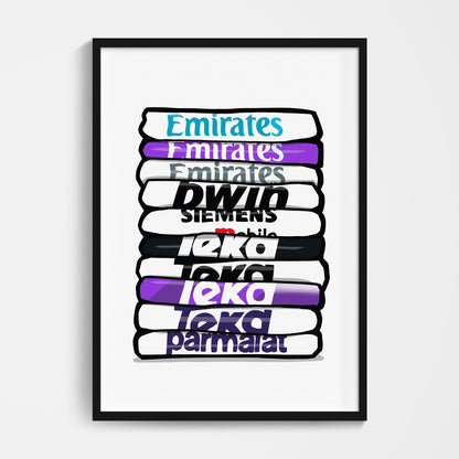 Madrid Shirt Stack Print