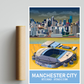 Etihad Stadium x Manchester A3 Print