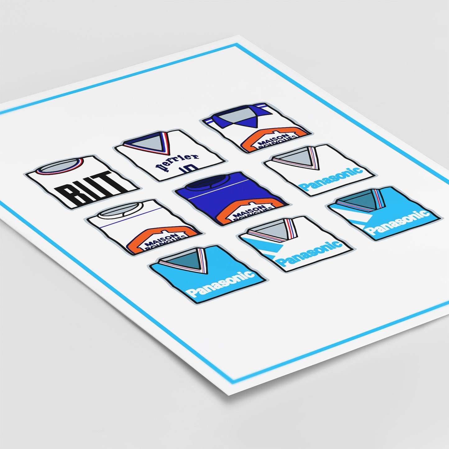 Marseille Shirts Print