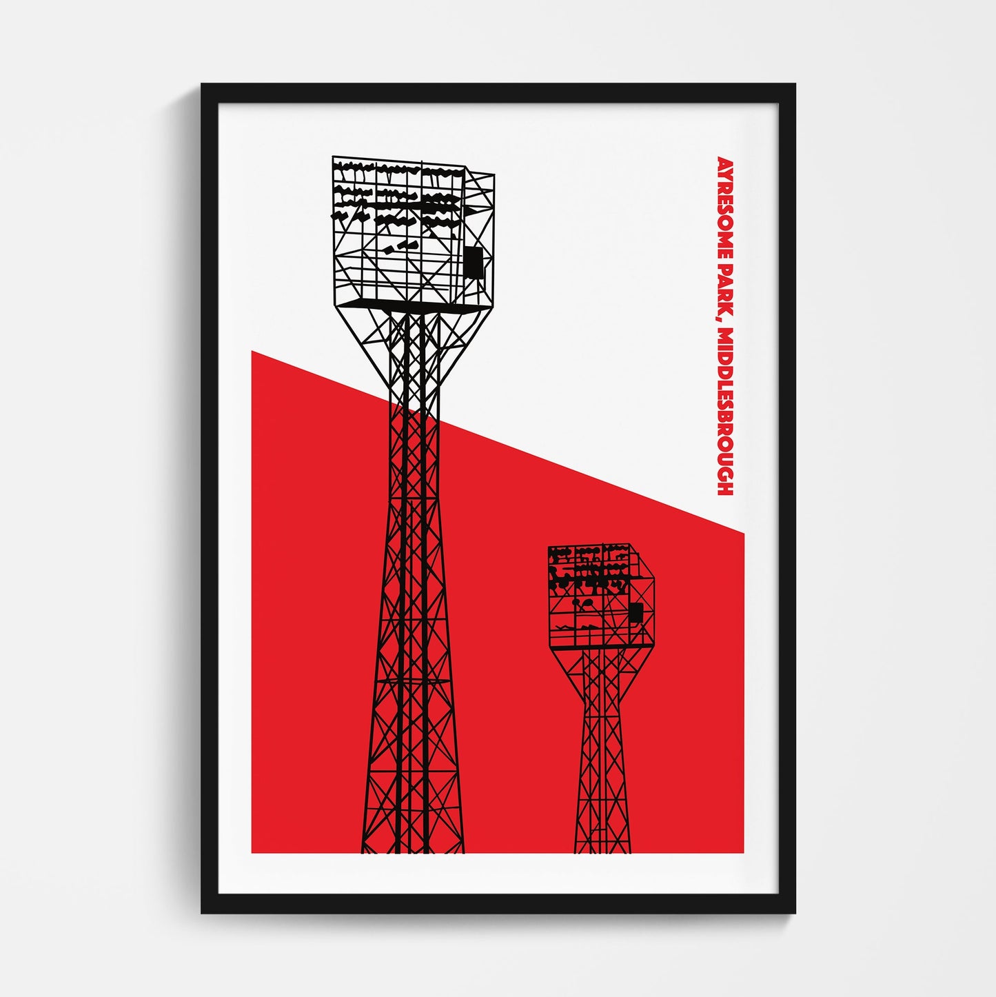 Middlesbrough Floodlights Print