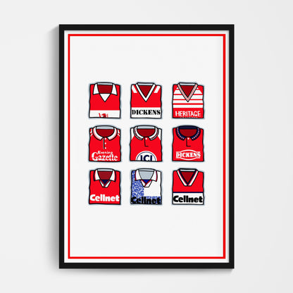 Middlesbrough Shirts Print