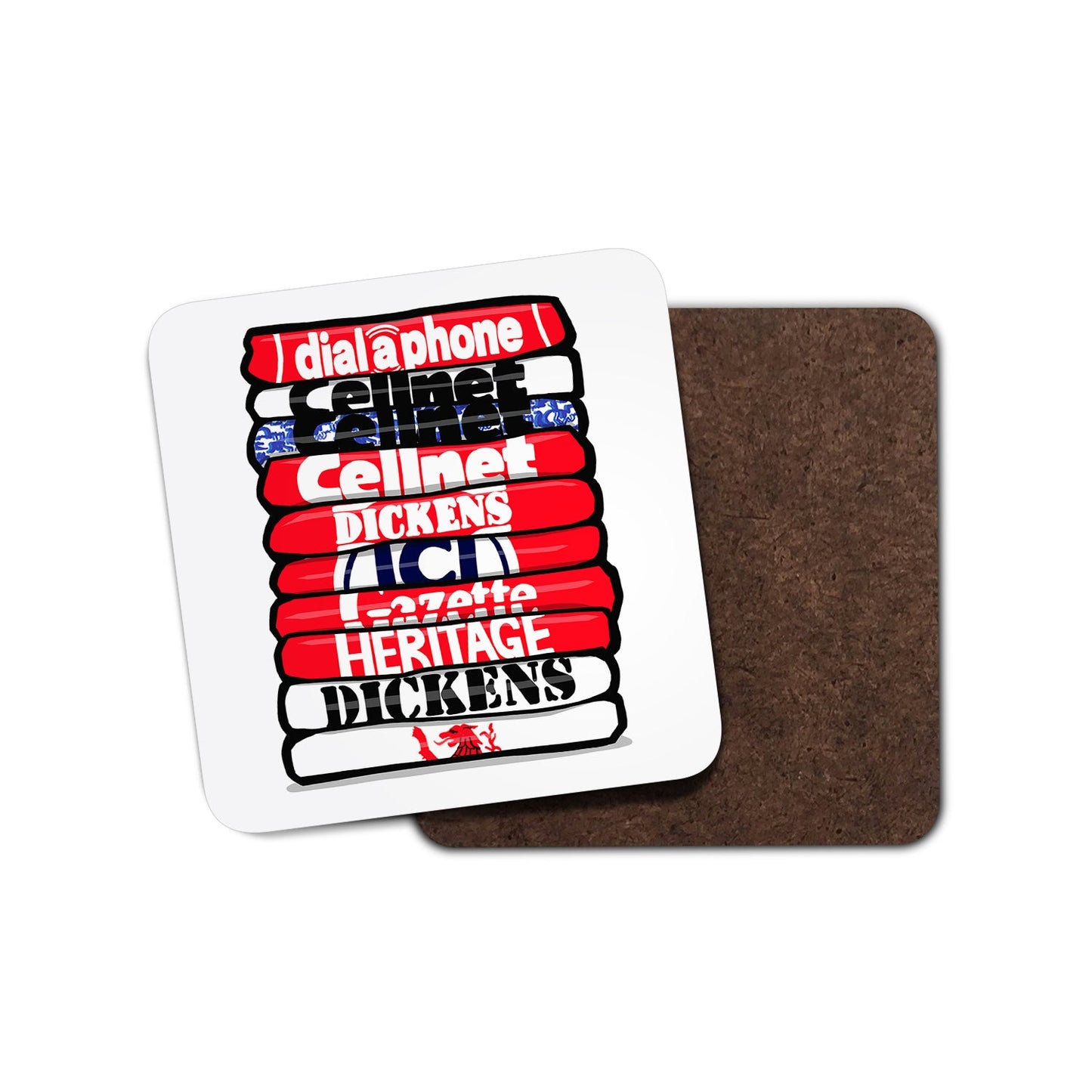 Middlesbrough Shirt Stack Coaster