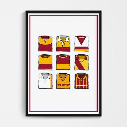 Motherwell Shirts Print