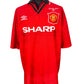 1995-96 Manchester United FA Cup Home - Size XXL - Beckham 24