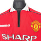 1998-00 Manchester United Home - Size XL (L Fit) - Scholes 18