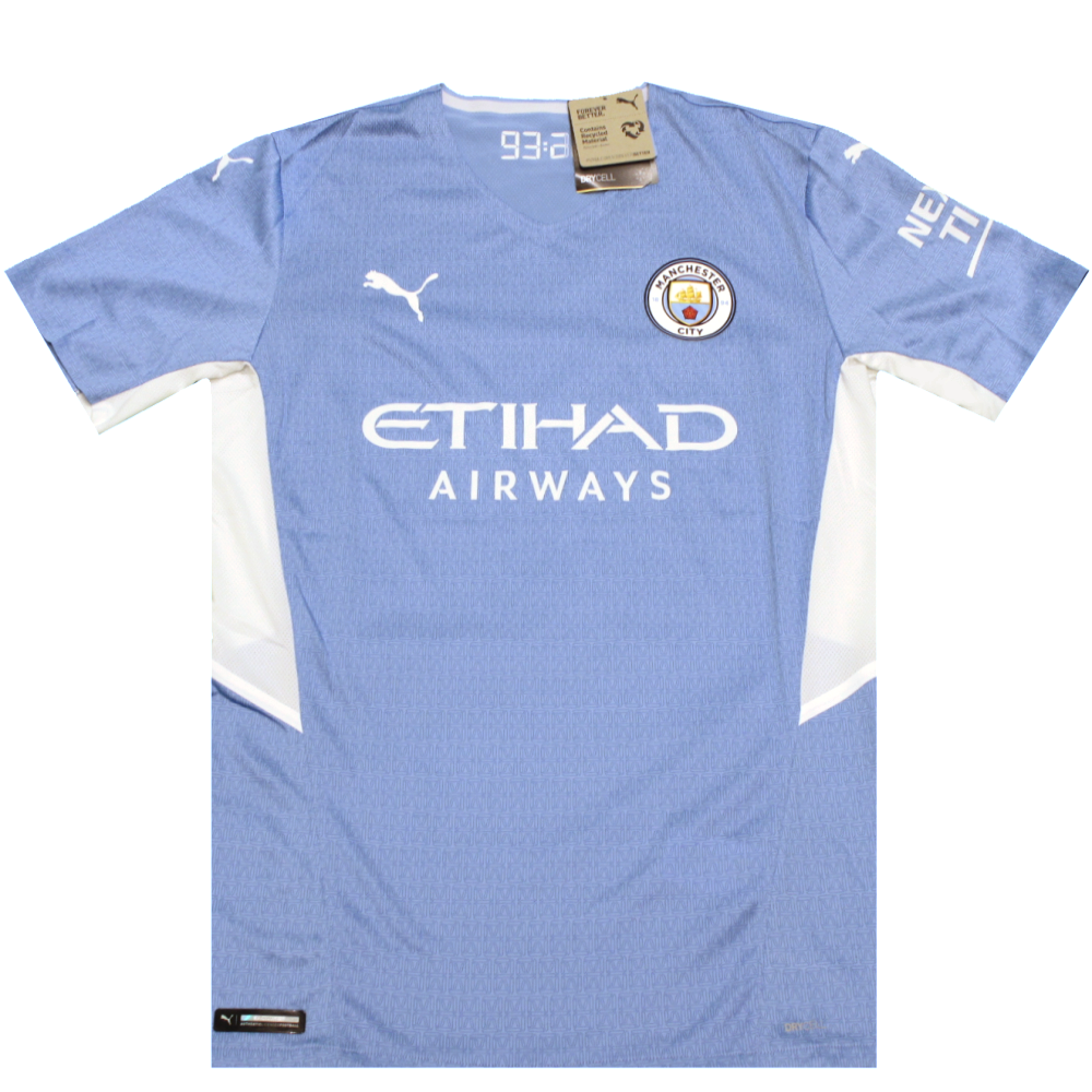 Manchester City 2021-2022 Home Shirt (BNWT) L