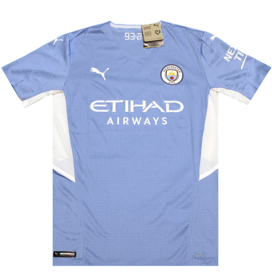 Manchester City 2021-2022 Home Shirt (BNWT) L