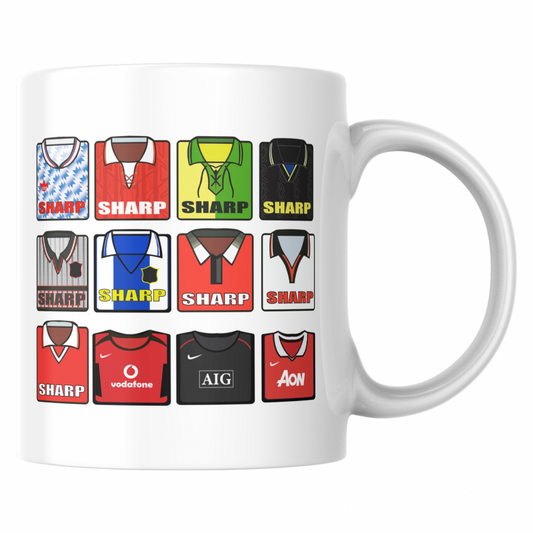 Manchester United Kits Mug