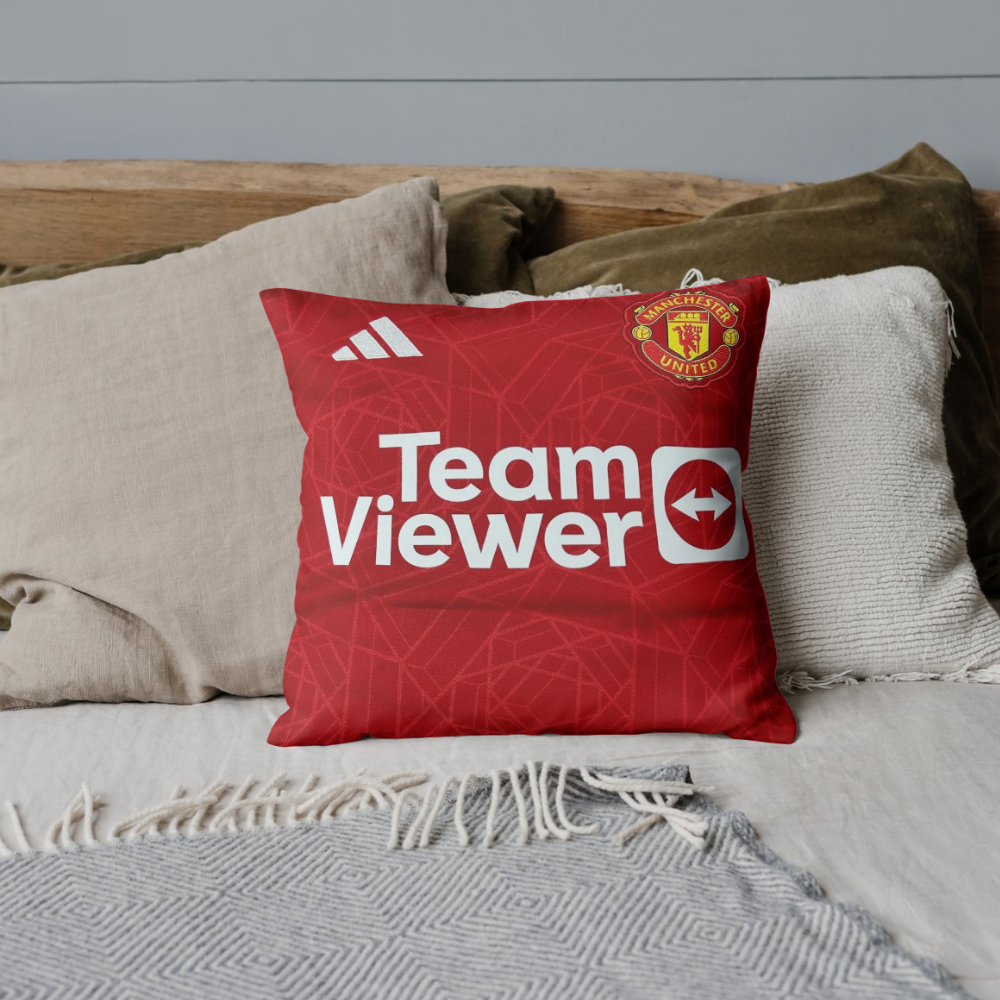 Manchester United Upcycled Cushion Cover