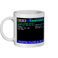 United 4-3 Manchester City 2009 Ceefax Style Mug