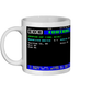 United v Benfica 1968 European Cup Final Ceefax Style Mug