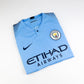 Manchester City 2018-19 Football Shirt (Medium)