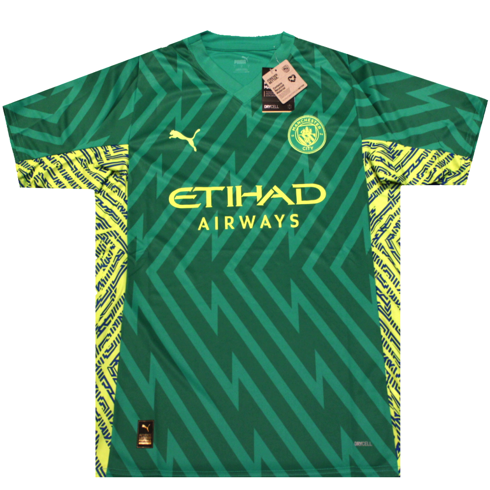 Manchester City 2023-2024 Goalkeeper Football Shirt (BNWT) L