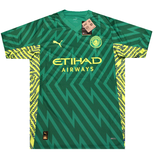 Manchester City 2023-2024 Goalkeeper Football Shirt (BNWT) L