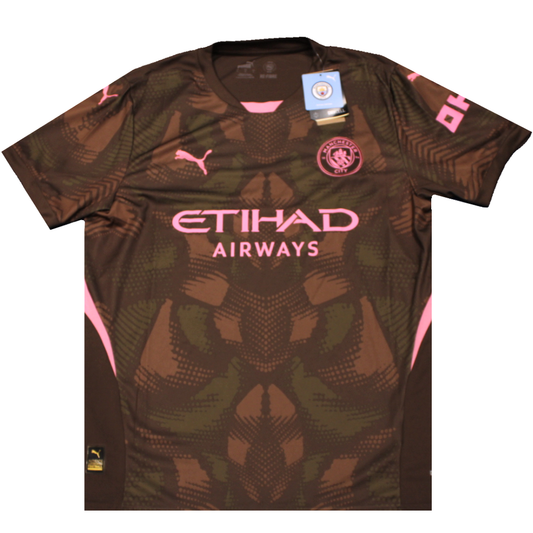 Manchester City 2024-2025 Goalkeeper Football Shirt (BNWT) L