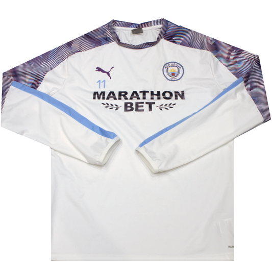Manchester City Player Issue 2020-2021 Football Jumper (Excellent) L