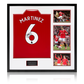 Lisandro Martínez Signed Manchester United Elite Frame