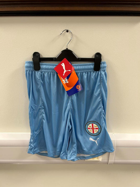 Melbourne City 2021-2022 Player Issue Home Football Shorts (BNWT) M