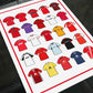 Morecambe Retro Shirts Football Print