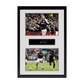 Morgan Rogers Signed Aston Villa Plaque Iconic Frame