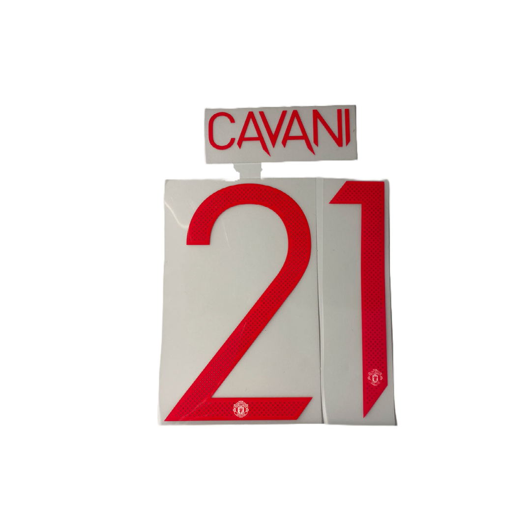 Cavani 21 Manchester United 21-22 Cup Nameset YOUTH Size