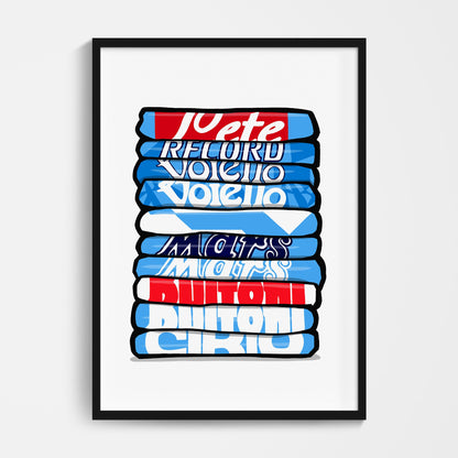Napoli Shirt Stack Print