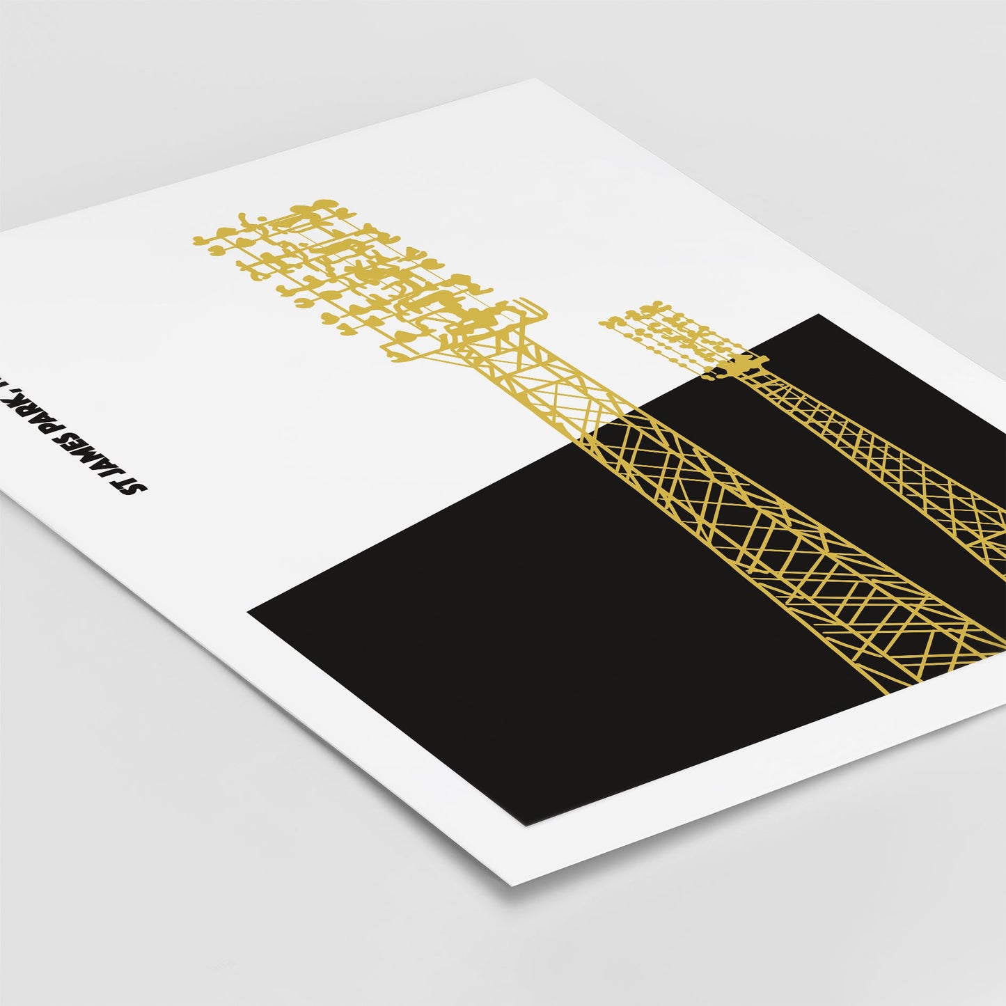 Newcastle Floodlights Print