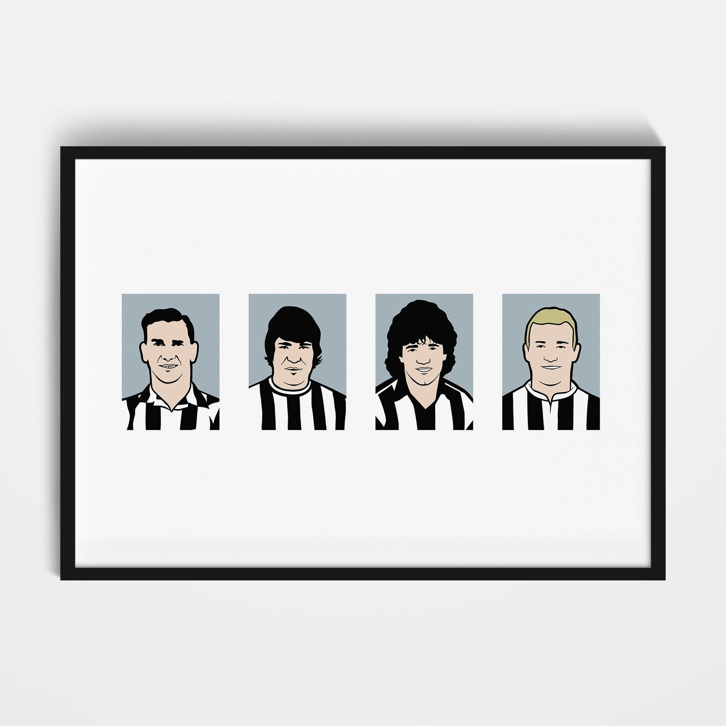 Newcastle Icons Print