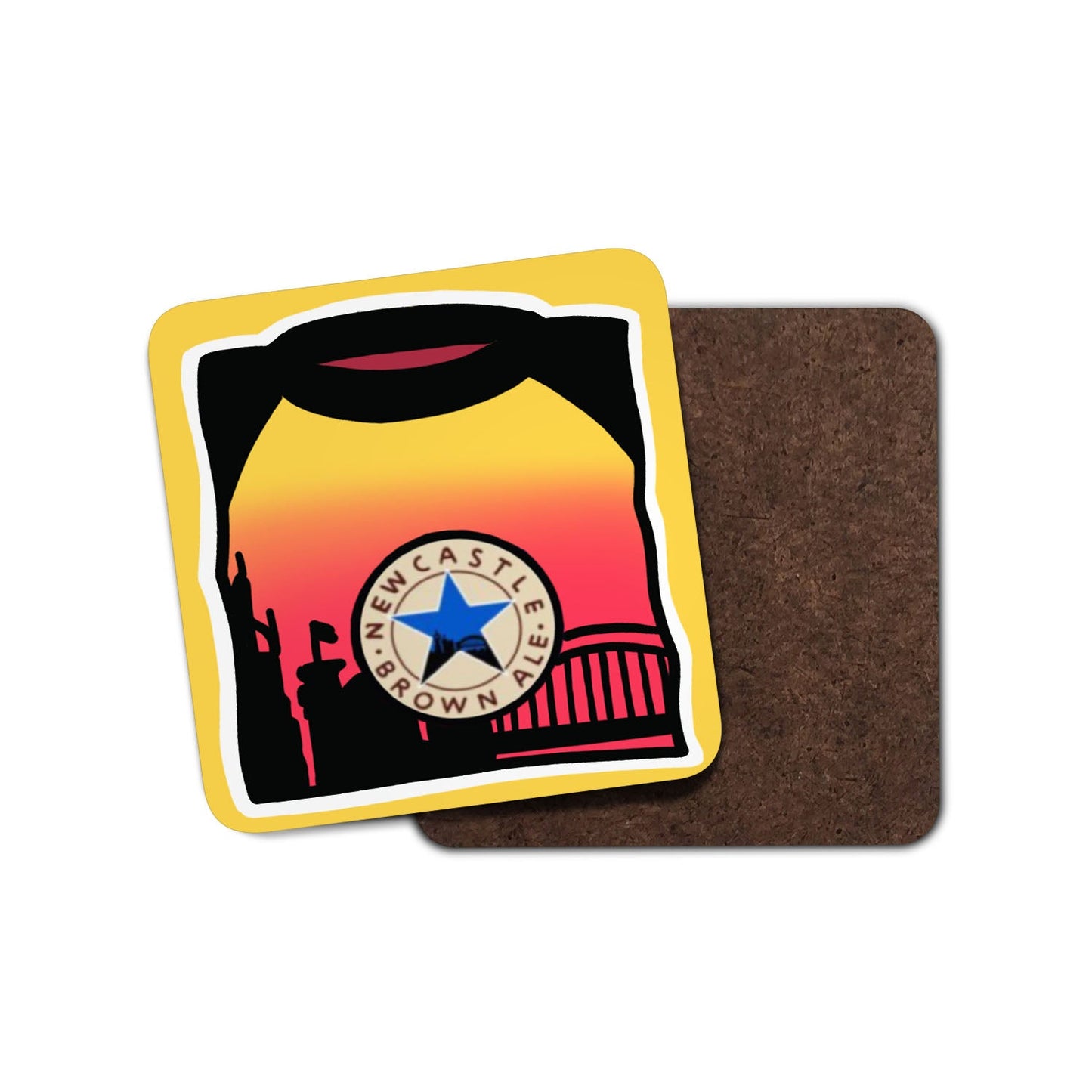 Newcastle Shaka Goalkeeper Shirt Coaster