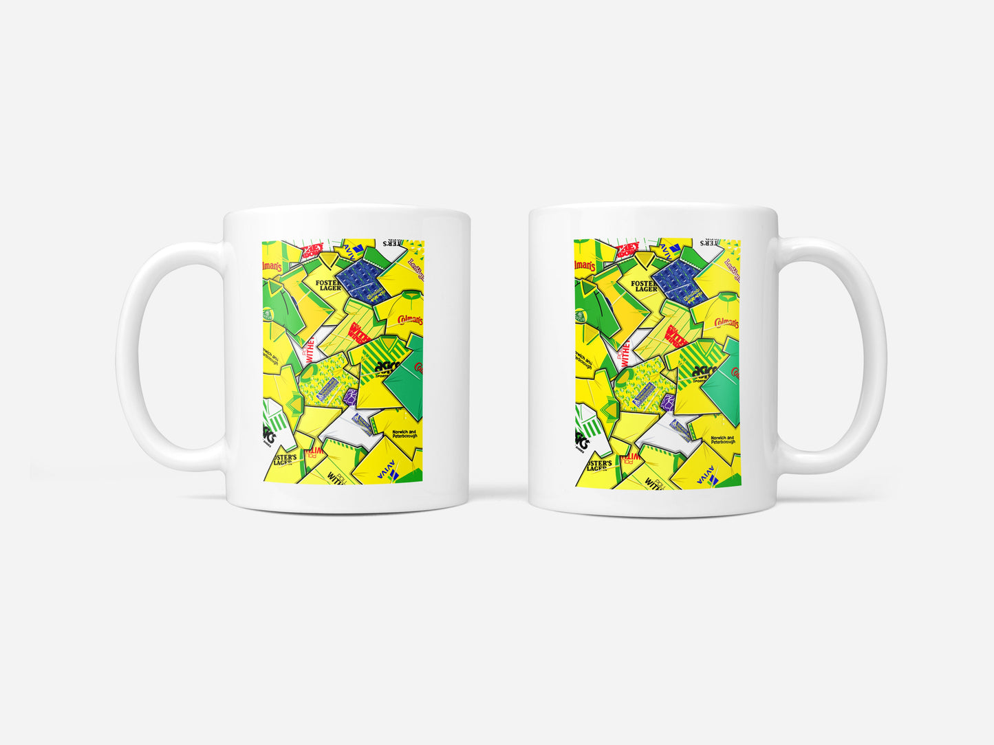 Norwich Shirts Mash Up Mug