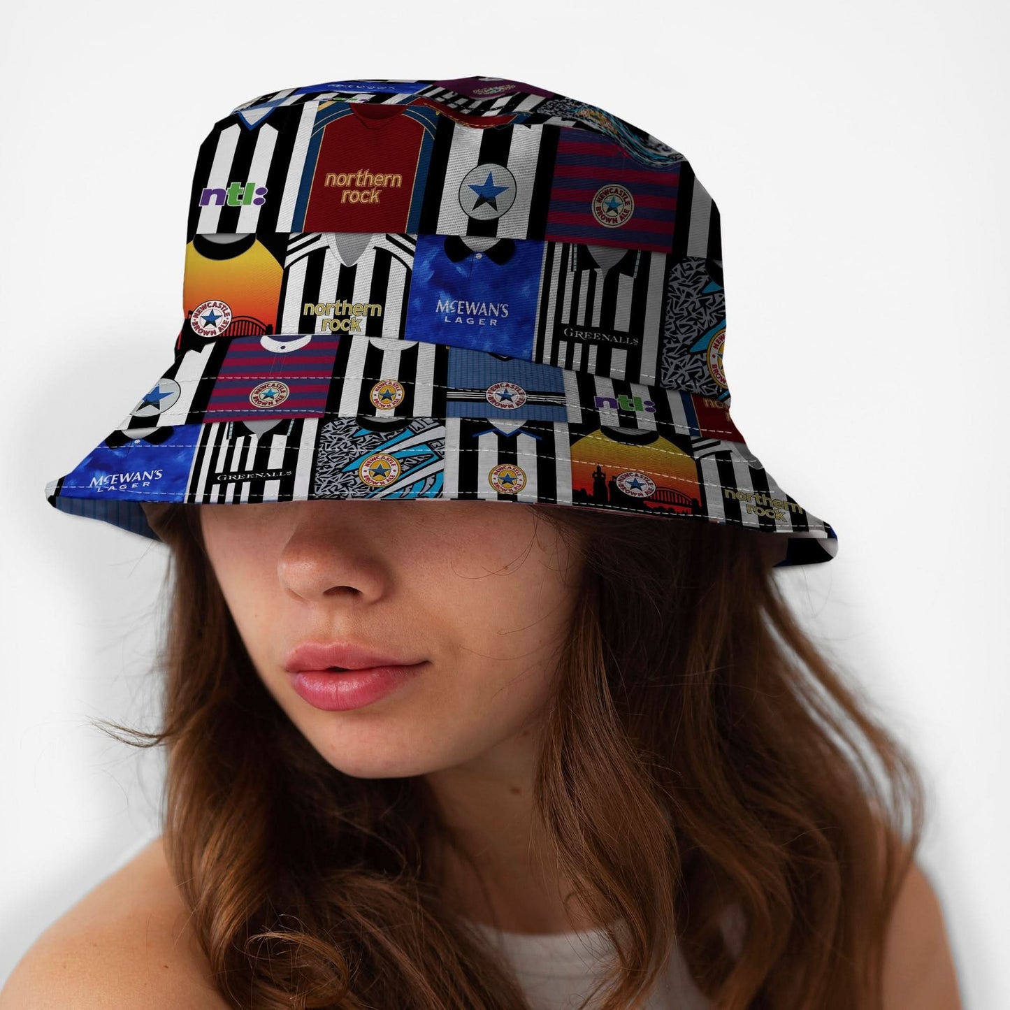 Newcastle Kit Montage - Bucket Hat