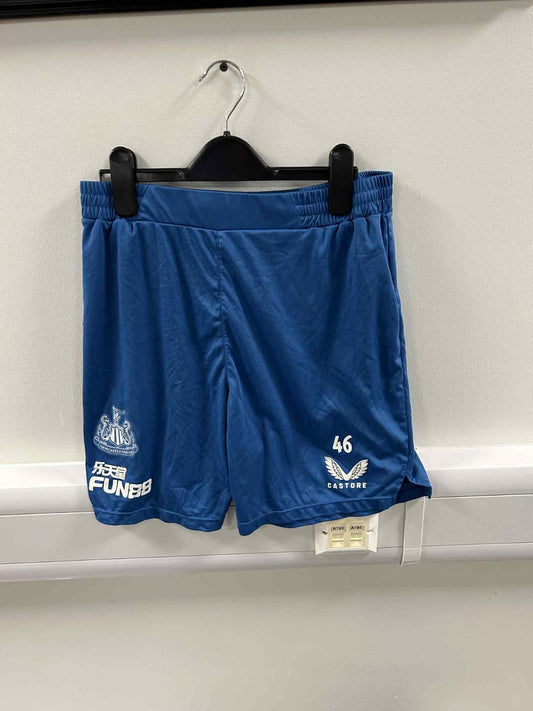 Newcastle United 2022-2023 Player Issue Football Shorts *46 (Excellent) M