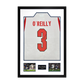 Nico O'Reilly Signed England Premium Frame