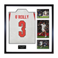 Nico O'Reilly Signed England Elite Frame