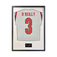 Nico O'Reilly Signed England Standard Frame