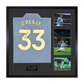 Nico O'Reilly Signed Manchester City Elite Frame