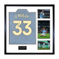 Nico O'Reilly Signed Manchester City Elite Frame