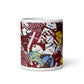 Northampton Retro Shirts Collage Ceramic Football Mug