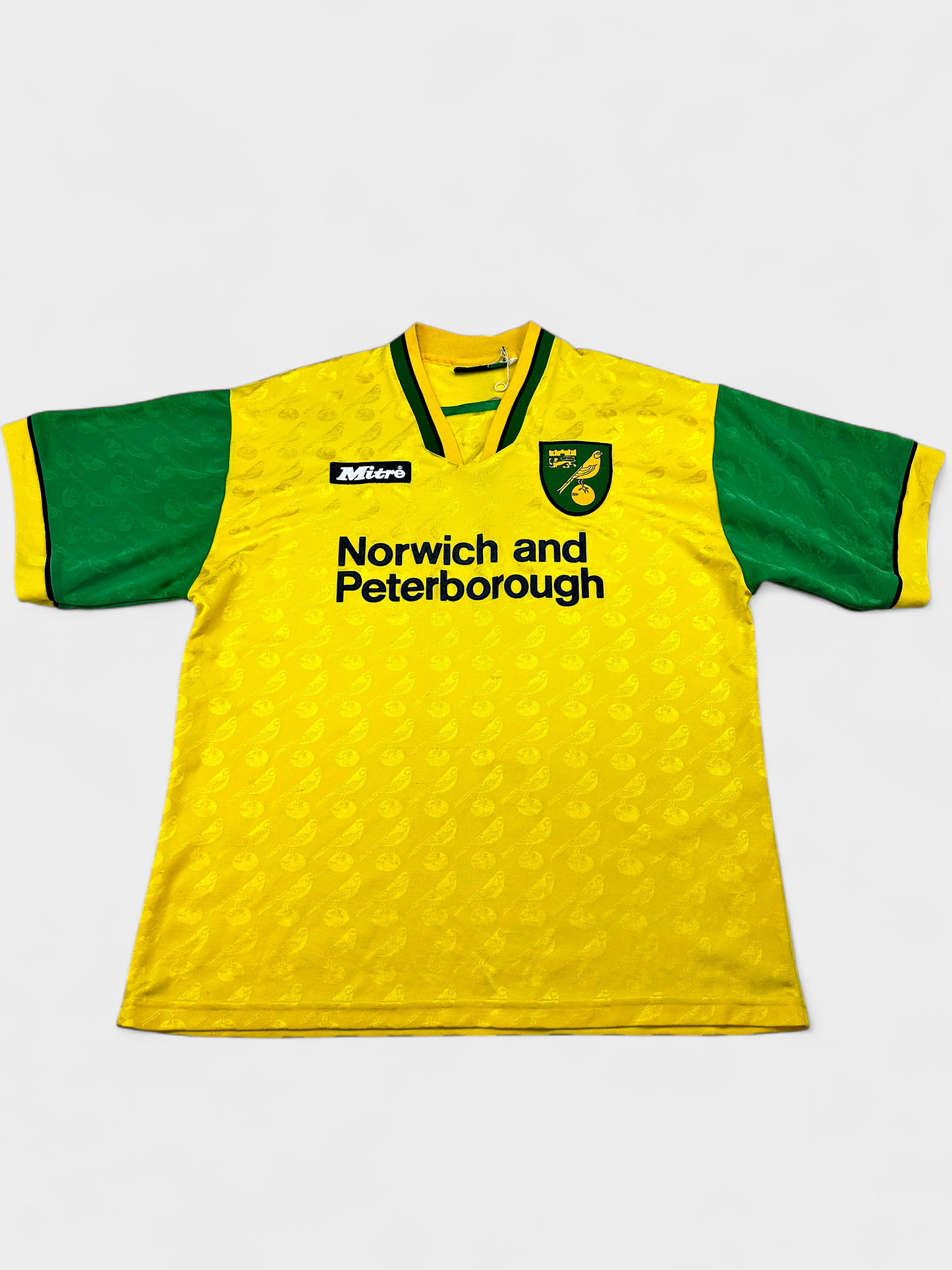 Norwich City 1996-97 Home Shirt - (L)