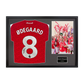 Martin Ødegaard Signed Arsenal Champions Shirt Classic Frame (ACG Cert)